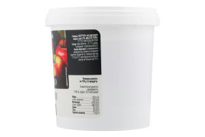 Повидло яблучне пастеризоване 500г відро Master-Food