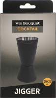 Джиггер барний Vin Bouquet двосторон чорн 50/25мл