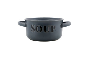 Бульйонниця Alcor 550мл синя кераміка Ardesтo