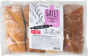 Багет гречаний та Люкс заморожені Fozzy