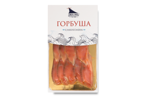 Горбуша филе-кусочки Добра риба сл/с б/ш в/у 0.1кг