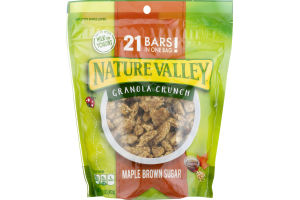 Nature Valley Granola Crunch Maple Brown Sugar