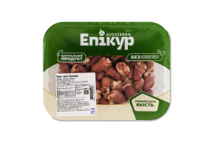Сердце цыплят-бройлеров Епікур охл лоток 0.5кг