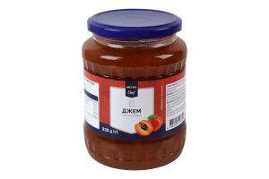 Джем стерилизованный Абрикосовый Metro Chef с/б 830г
