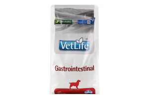 Корм д/собак Vet Life Gastrointestinal при захворюванні ШКТ сухий 2кг Farmina