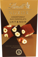 Цукерки Lindt Nuxor з цільним фундуком асорті