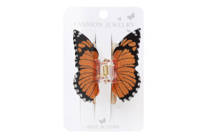 Краб акрил цветной Бабочка ТОВ Южпромгруп 1шт в ассорт