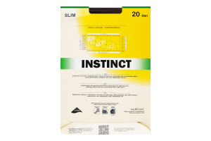 Колготки женские Instinct Slim 20den 2 bogi