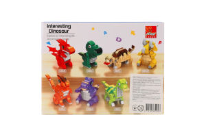 Конструктор Динозавр 93-112елементів в асортименті