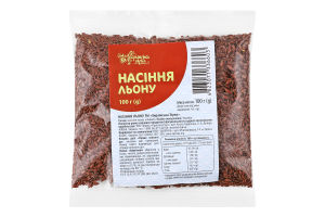 Насіння льону Українська зірка 100 г