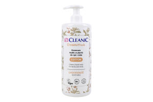 Крем-мило рідке Cleanic Cotton для рук і тіла