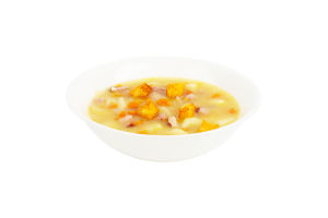 Суп гороховий з копченостями,ваг