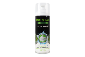 Пена для бритья увлажняющая для чувствительной кожи For men Cristal 400мл
