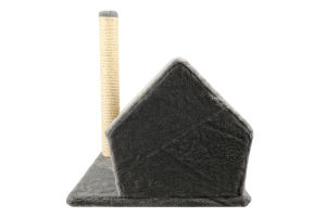 Дряпка-будинок д/котів Фані сіра сизаль 50*40*40см Lucky Pet