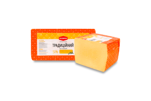 Сир 50% твердий Традиційний РадиМо кг