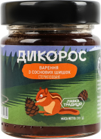 Варення з соснових шишок стерилізоване Дикорос с/б 230г