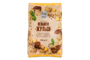 Пельмени замороженные с курятиной, белыми грибами и моцареллой Жульен Лімо м/у 700г