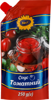 Соус пастеризованный Томатный Бест д/п 250г
