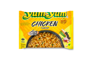 Локшина швидкого приготування зі смаком курки Yum Yum м/у 60г