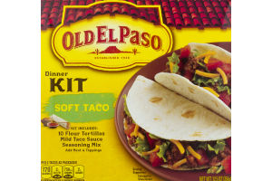 Old El Paso Dinner Kit Soft Taco