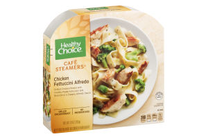 Healthy Choice Cafe Steamers Chicken Fettuccini Alfredo