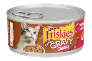 Purina Friskies Extra Gravy Chunky with Salmon