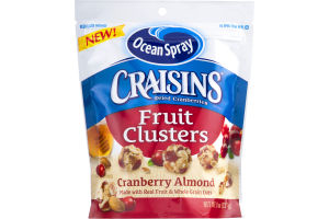 Ocean Spray Craisins Fruit Clusters Cranberry Almond