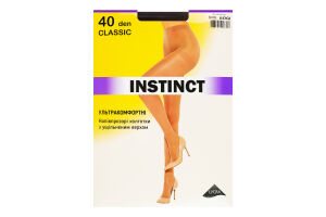 Колготки жіночі Instinct Classic 40den 5 bogi