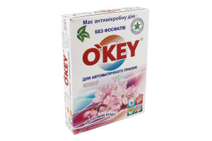 Порошок пральний Квітковий букет колор автомат 400г О"Кей