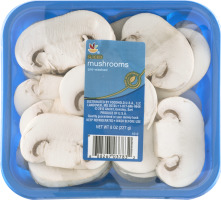 Ahold Pre-Washed Sliced Mushrooms