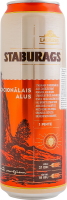 Пиво 0.568л 5% светлое фильтрованное пастеризованное Staburags Lacplesis ж/б