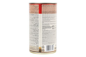 Корм д/собак з смаком яловичини 1240г ж/б Фінчі