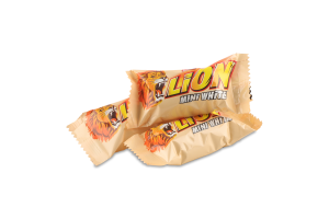 Цукерки Lion Mini white