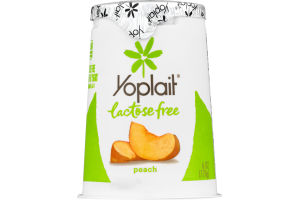 Yoplait Lactose Free Low Fat Yogurt Peach