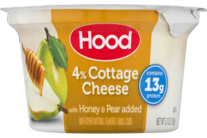 Hood 4% Cottage Cheese With Honey & Pear Added