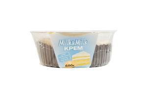 Торт бісквітний Milk&Milk Крем ТОВ Бріошь п/у 600г