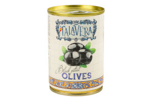 Оливки Talavera чорні без кісточки з/б