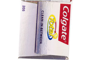 Colgate Total Anticavity Fluoride Toothpaste Clean-In-Between Gel