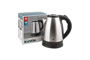 Електрочайник 1,7л сріблястий метал Ardesto