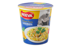Макароны быстрого приготовления Карбонара Reeva ст 70г