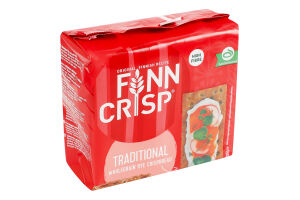 Хлібці житні цільнозернові Traditional Finn Crisp м/у 200г