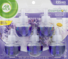 Air Wick Essential Oils Refills Lavender & Chamomile - 5 CT