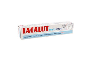 Паста зубна 5в1 Multi-effect Lacalut 75мл