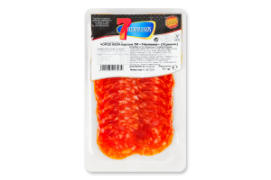 Ковбаса 7Hermanos Чорізо Вела зі свинини с/в наріз