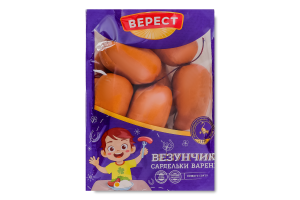 Сардельки вареные Везунчик Верест в/с кг