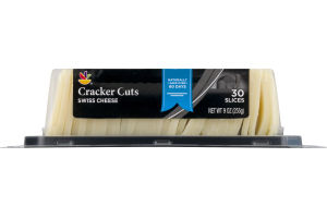 Ahold Cracker Cuts Cheese Swiss - 30 CT