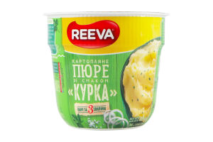 Пюре картофельное быстрого приготовления Курица Reeva ст 40г