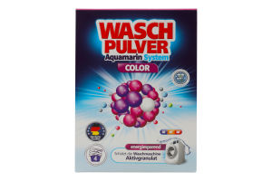Засіб мийний порошкоподібний Color Aquamarin System Wash Pulver 340г