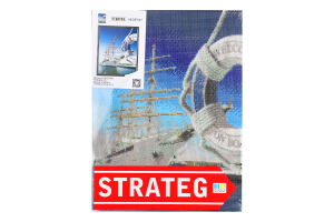 Набір д/творчості Картина алмазна квадратні стрази 30*40cм в асортименті Стратег
