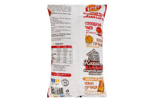 Чипсы картофельные со вкусом соуса по-азиатски Сладкий чили Lay's м/у 95г